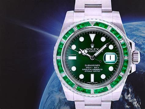 emerald submariner rolex|Rolex Submariner green.